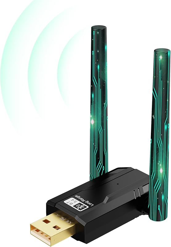 RENGOGA Bluetooth Adapter Long Range Keyboard